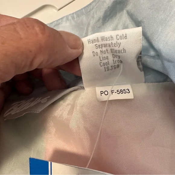 Blair Vintage Rare Silk Oversized Lightweight Pastel Patchwork Jacket 3X - Picture 5 of 10